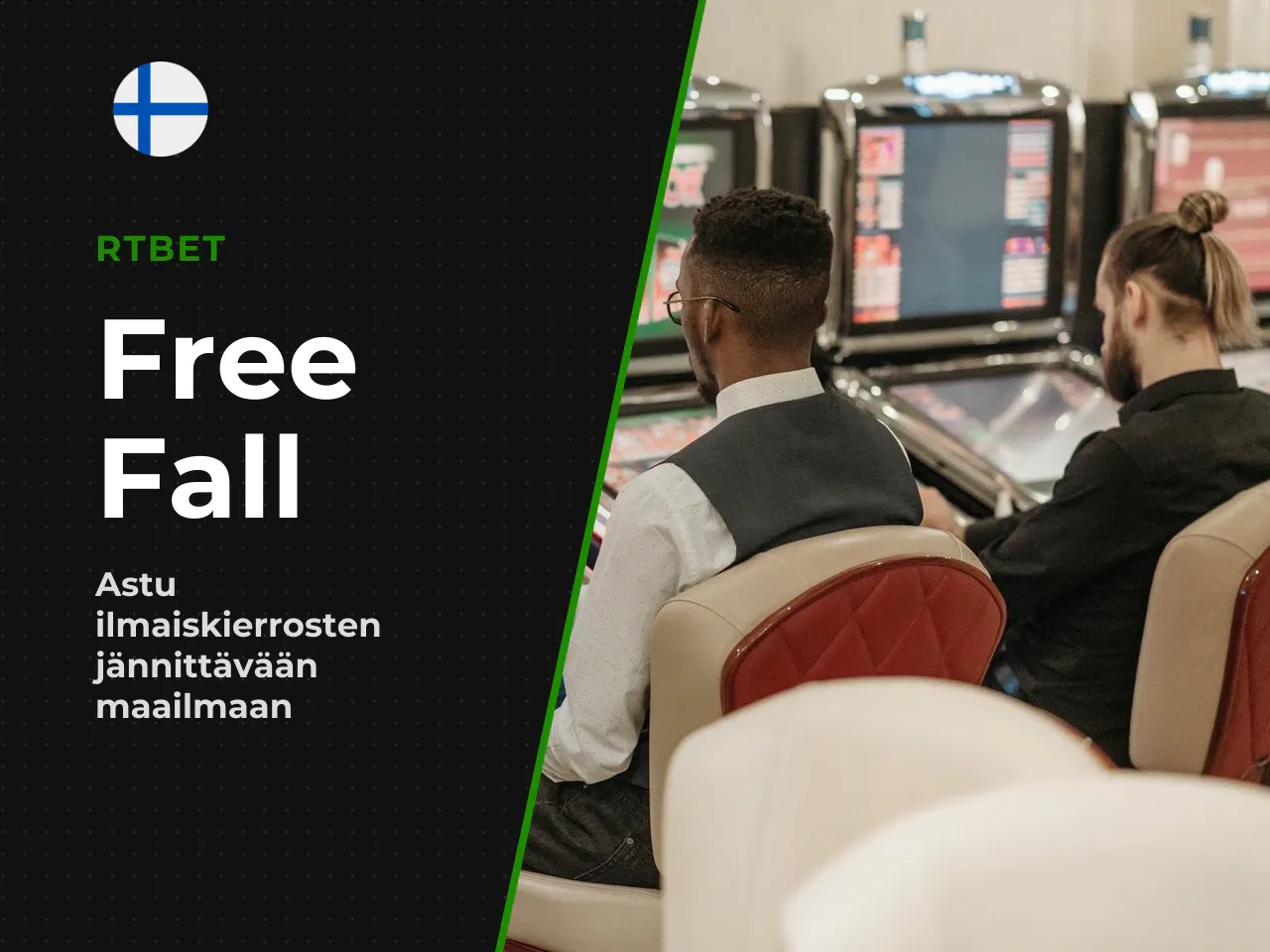 Free Fall -bonuskierroksen toimintaperiaate. Free Fall