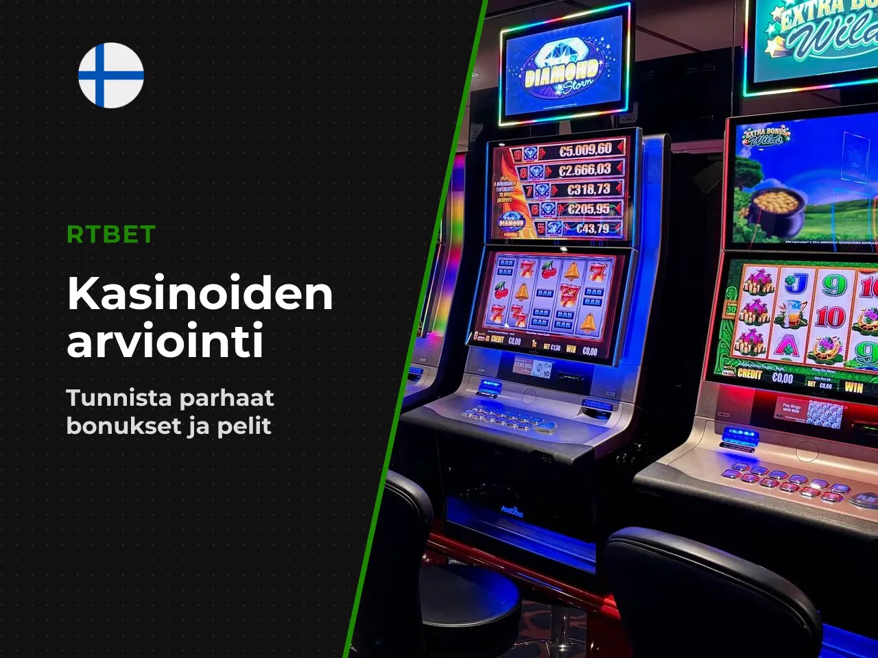 Näin arvioit kasinon bonus- ja pelitarjouksen