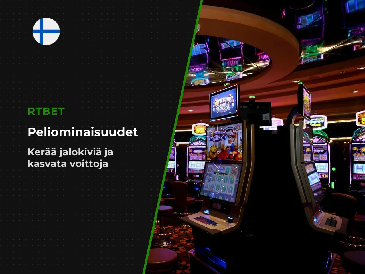 Keräysmittari, avaruusasema ja laajeneva pelikenttä. Jokainen