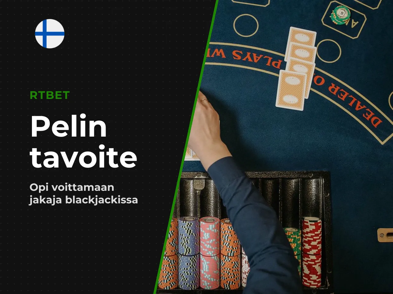 2 H3 Pelaajan ja blackjack dealerin