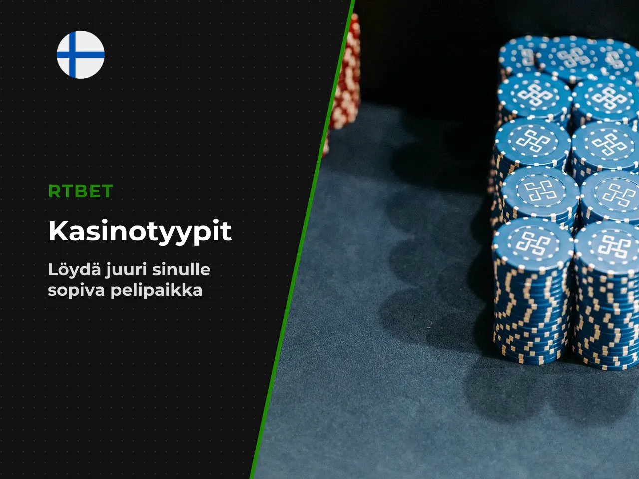 Kasinotyypit ja niiden vahvuudet. Emme suosittele