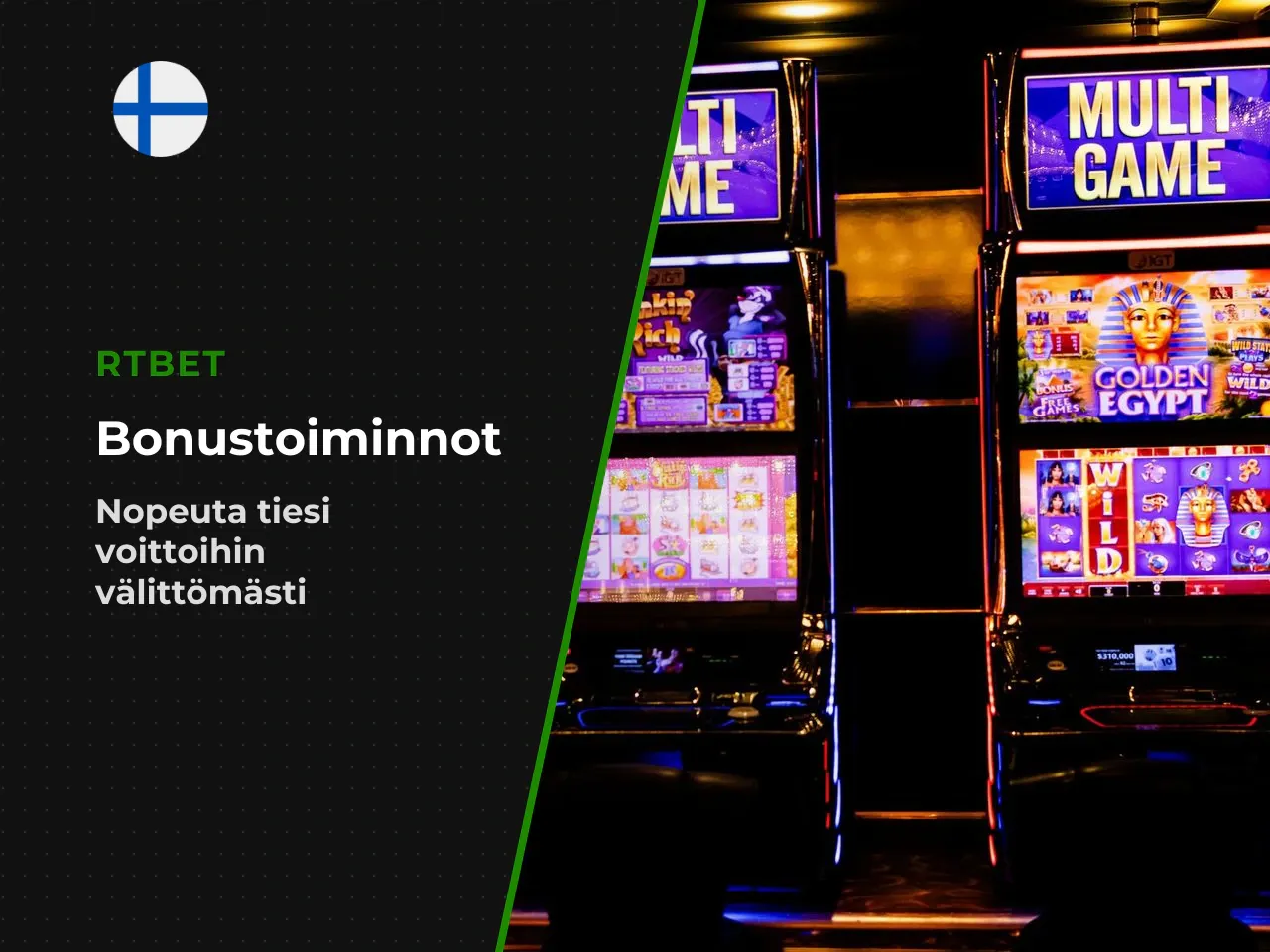 Ante Bet ja Bonus Buy -toiminnot