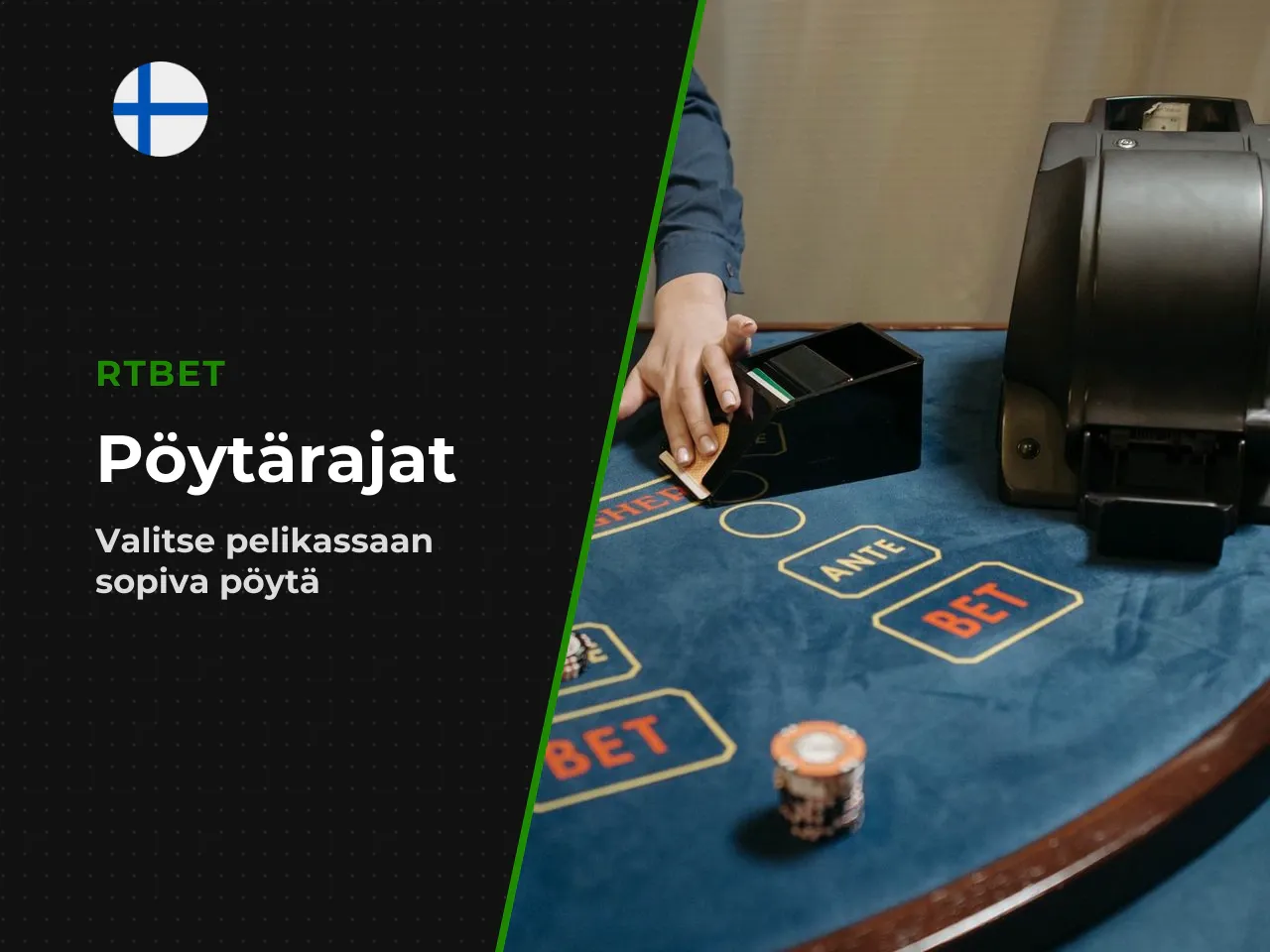 17 H3 Panostasot, pöytärajat ja pelitapa