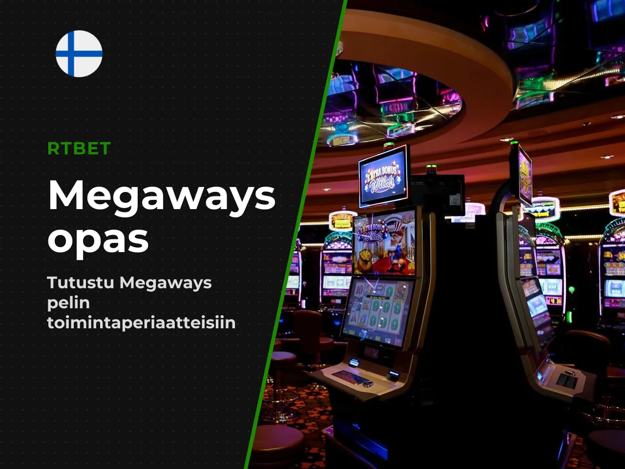 Rullat, voittotavat ja yhdistelmät Megaways-slotissa. Megaways