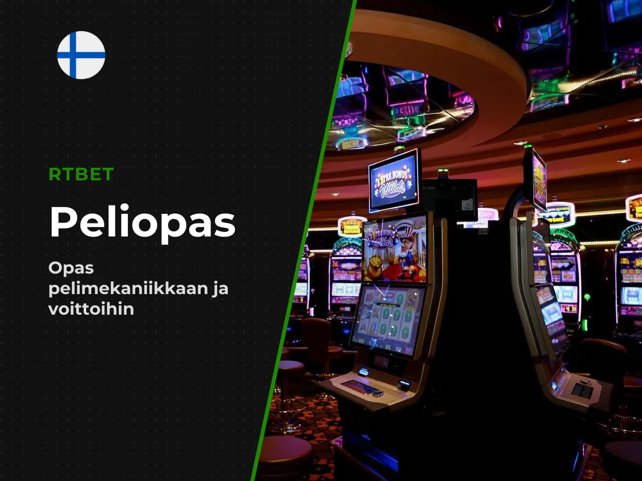 Teema, symbolit ja voittavat yhdistelmät. Pelin