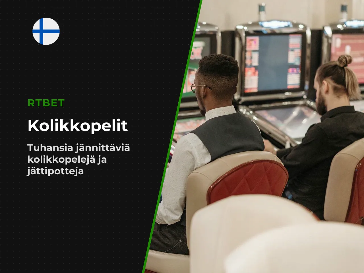 Kolikkopelit ja jättipotit RTBet Casinolla. Valtaosa