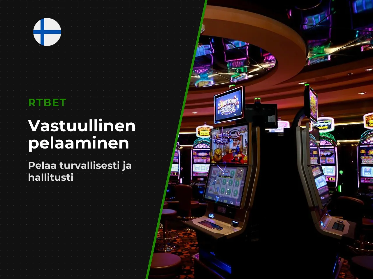 Vastuullinen pelaaminen ja pelirajat Suomessa. Starburst