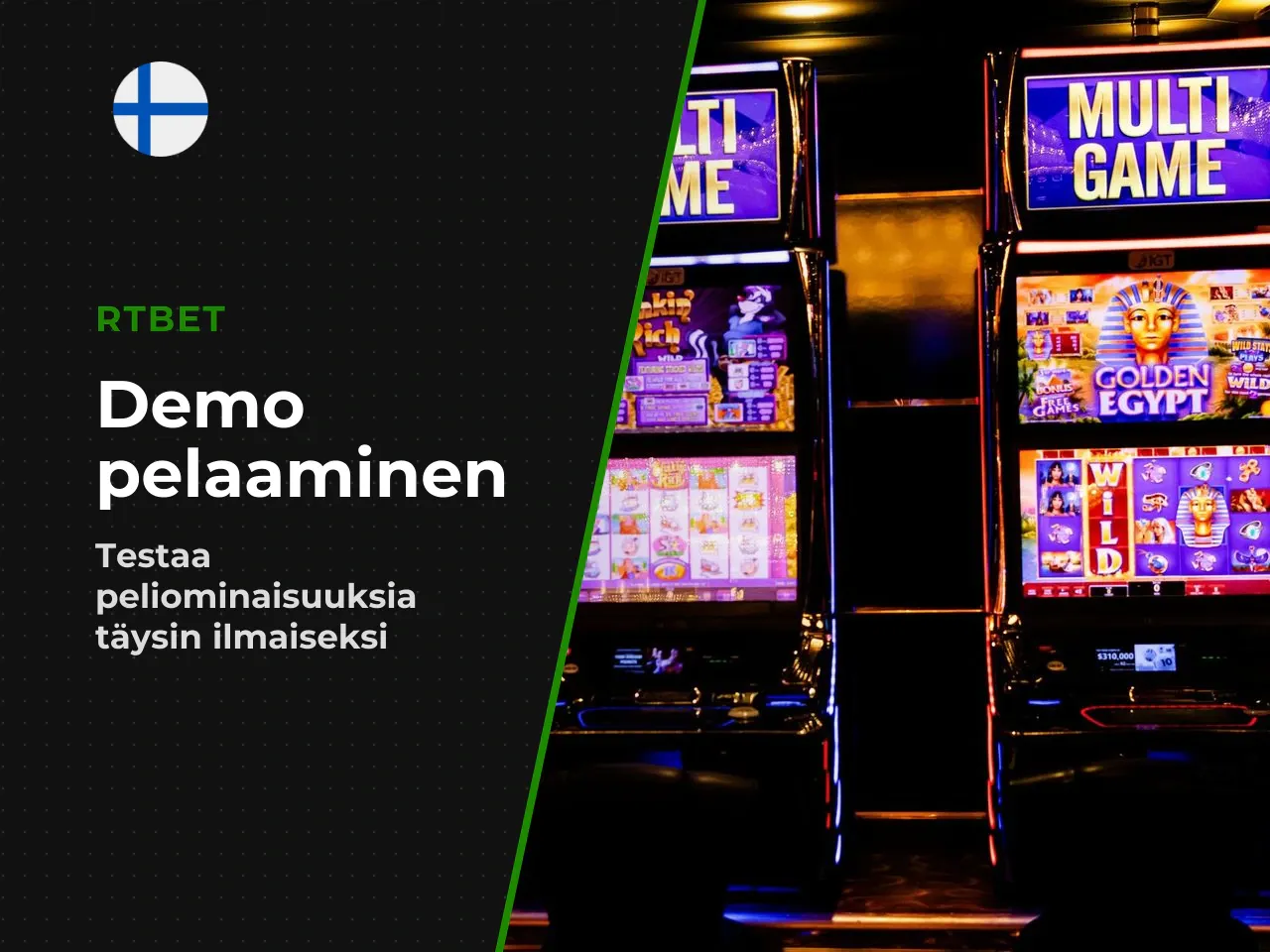 Mitä demotilassa voi testata. Käyttämällä sweet