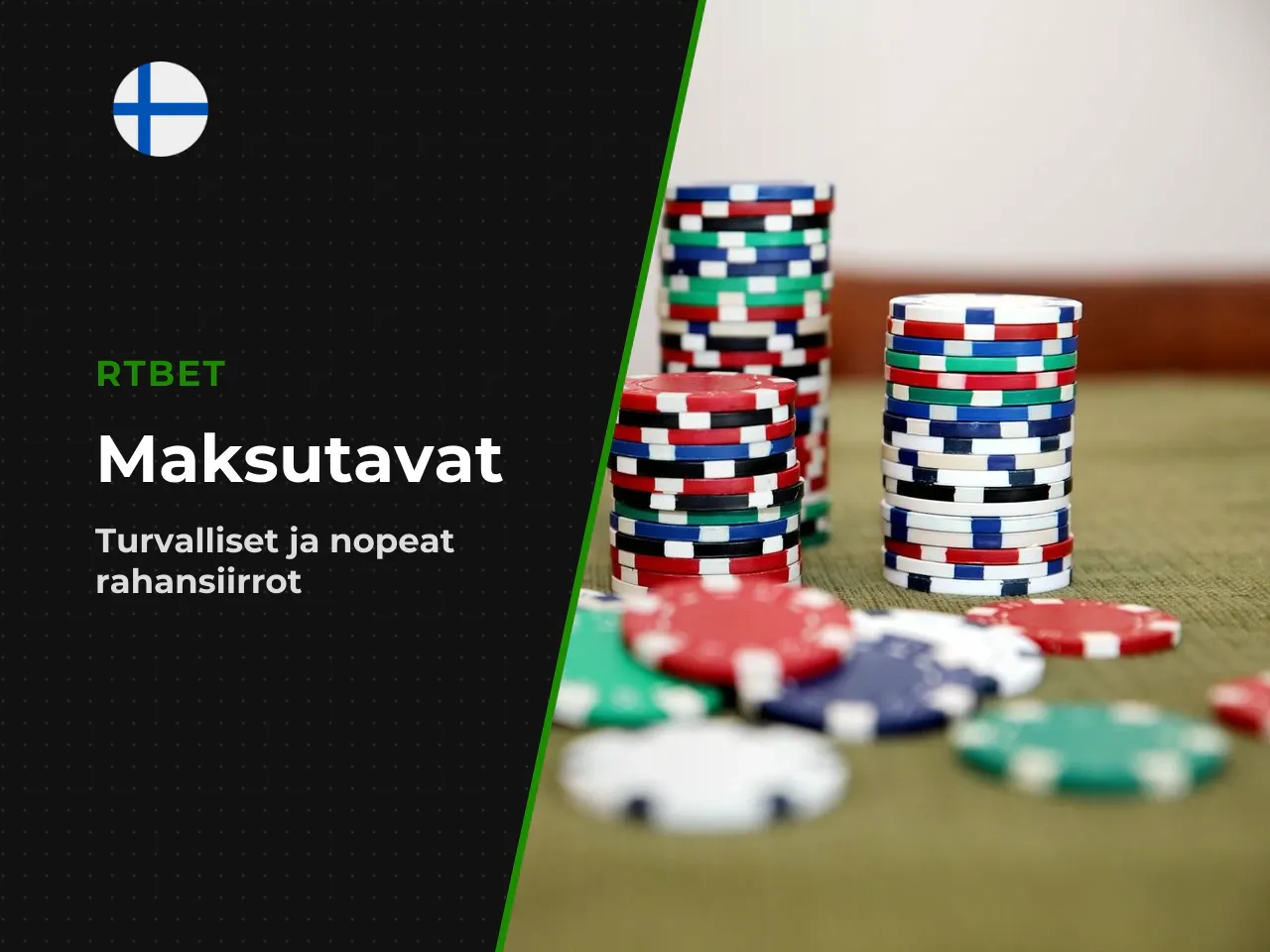 RTBet maksutavat pankkisiirto, korttimaksut ja Zimpler