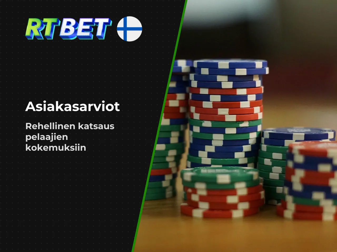 Riippumattomilla arvostelualustoilla, kuten Trustpilotissa, rtbet.com -sivuston