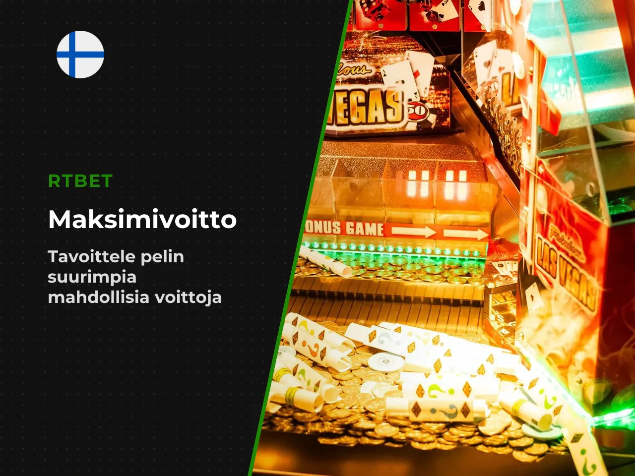 Max win ja maksimivoiton rajoitukset. Suurin