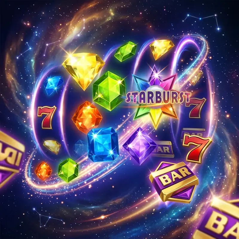 Starburst slot demo, säännöt ja pelaaminen
