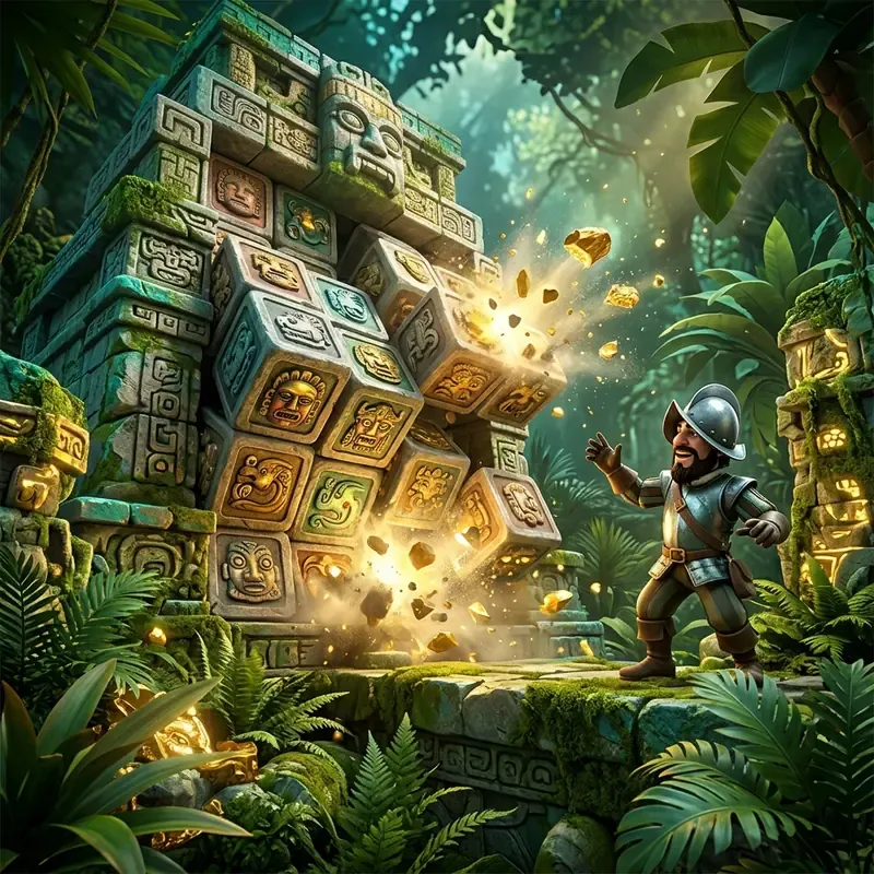Gonzo's Quest kolikkopeli demo, ominaisuudet ja