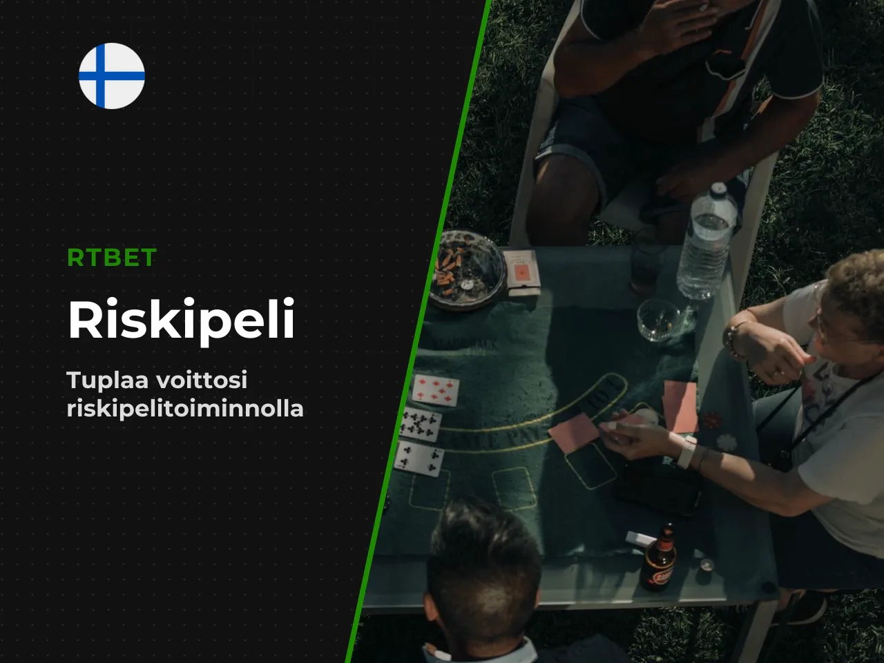 Gamble-toiminto voittojen tuplaus riskipelissä. Jokaisen voittavan