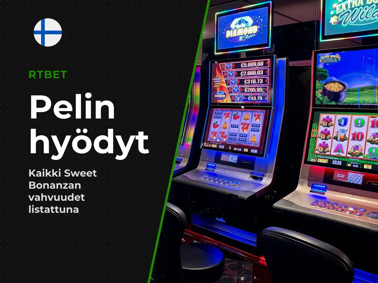 Sweet Bonanza -pelin plussat ja miinukset