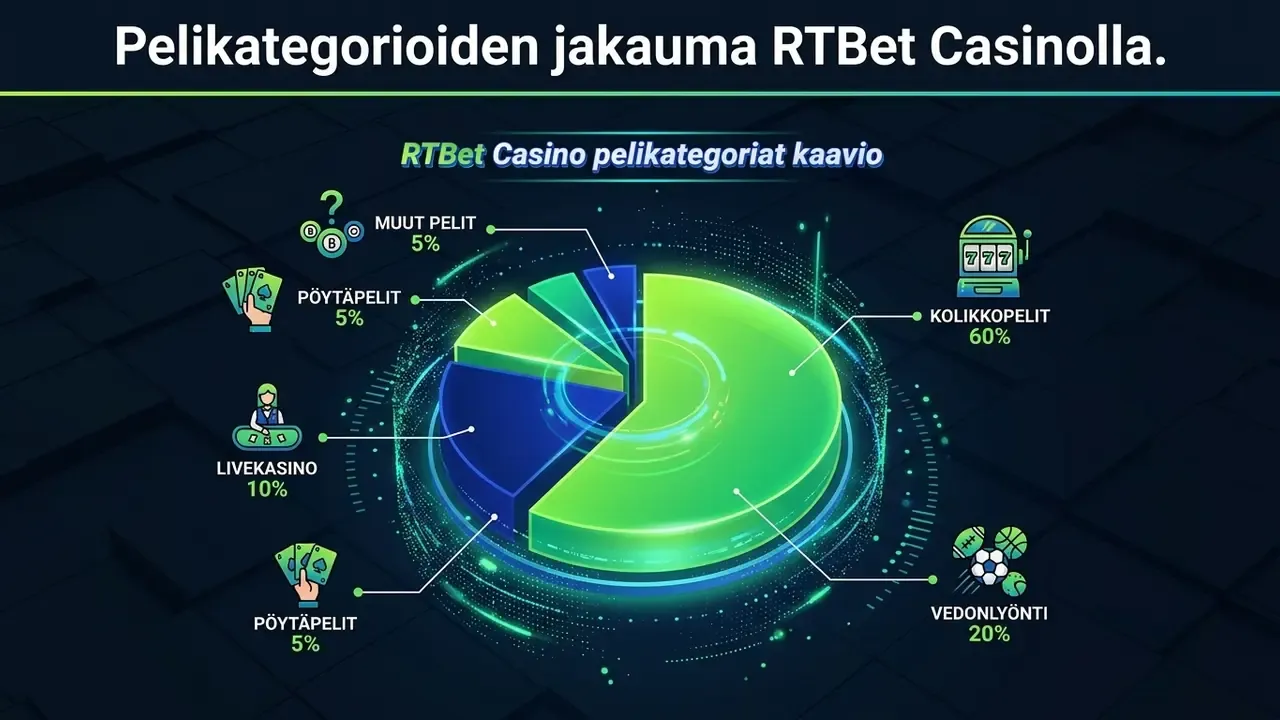 RTBet Casino pelikategoriat kaavio