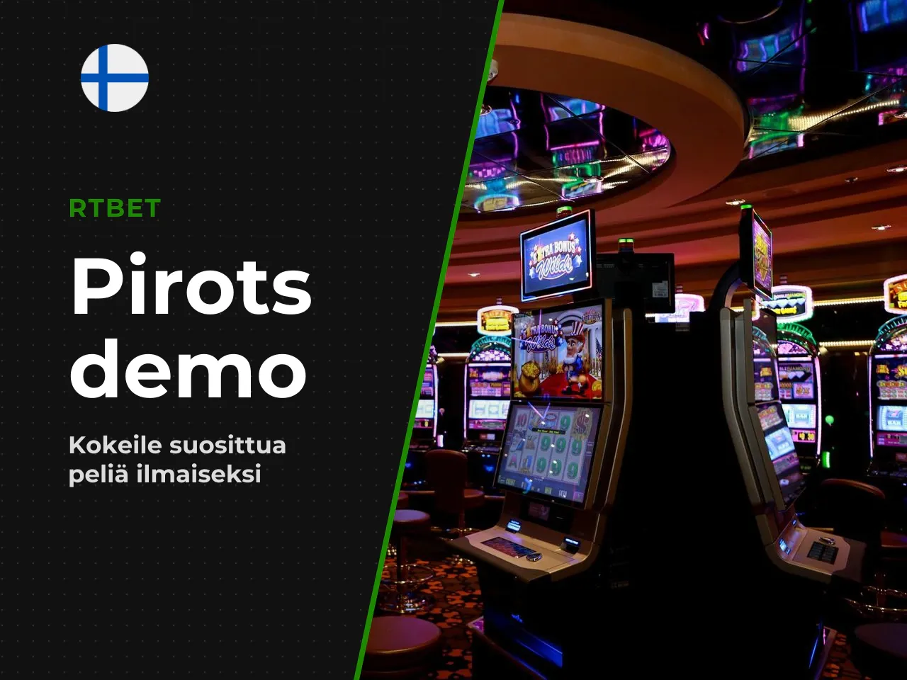 Pirots 4 demo -käynnistysohje. 1. Avaa