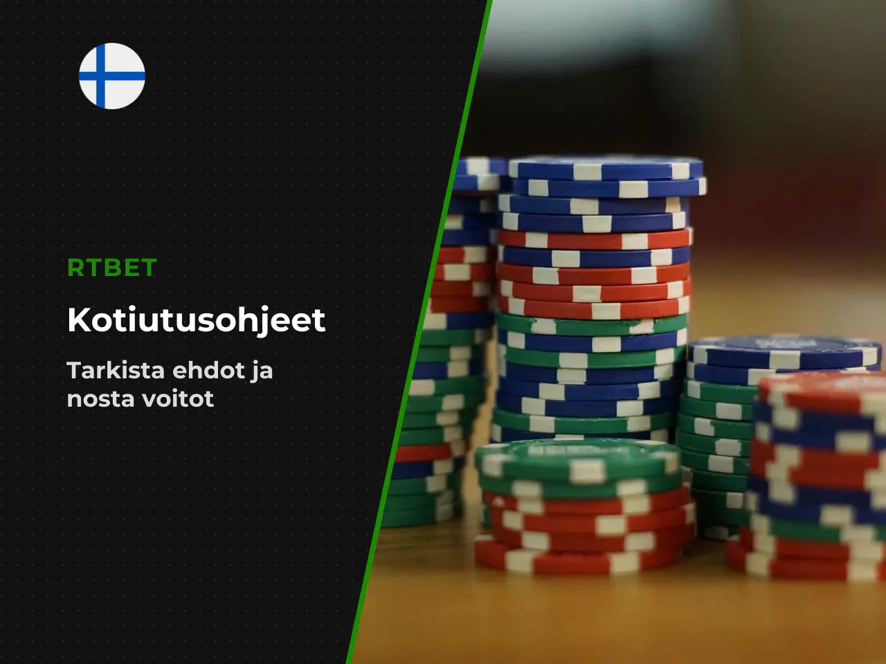 Tarkista bonusehdot ja kotiutuksen tila. Ennen